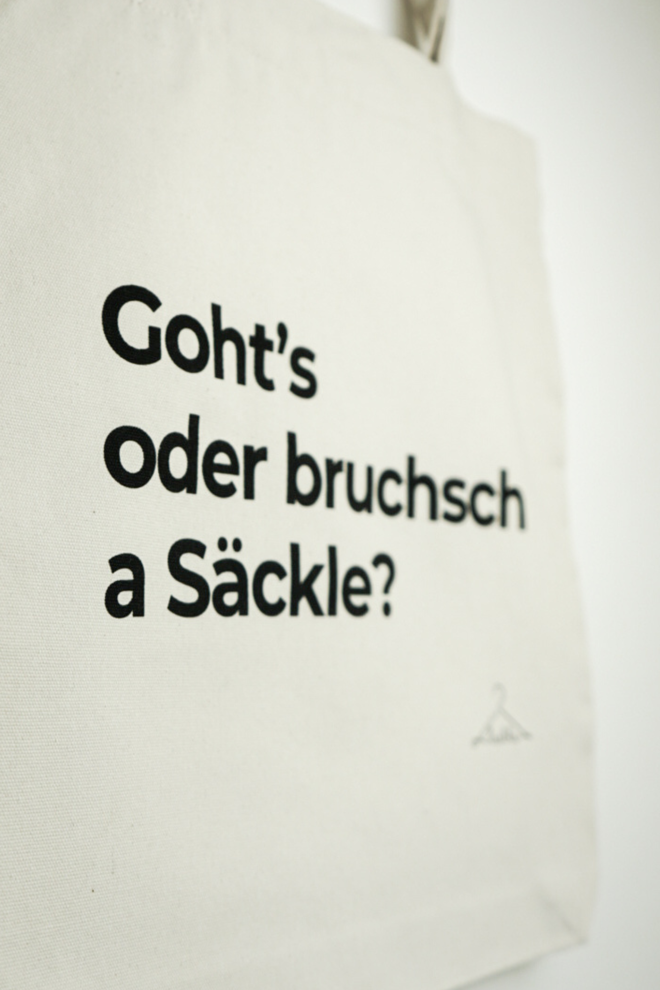 Säckle "Goht's odr bruchsch a Säckle?"